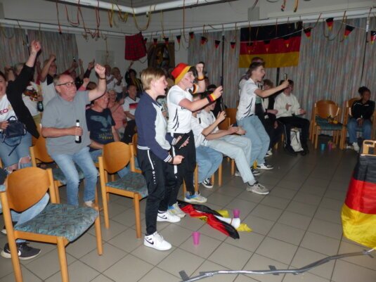 Fussball EM zuschauer